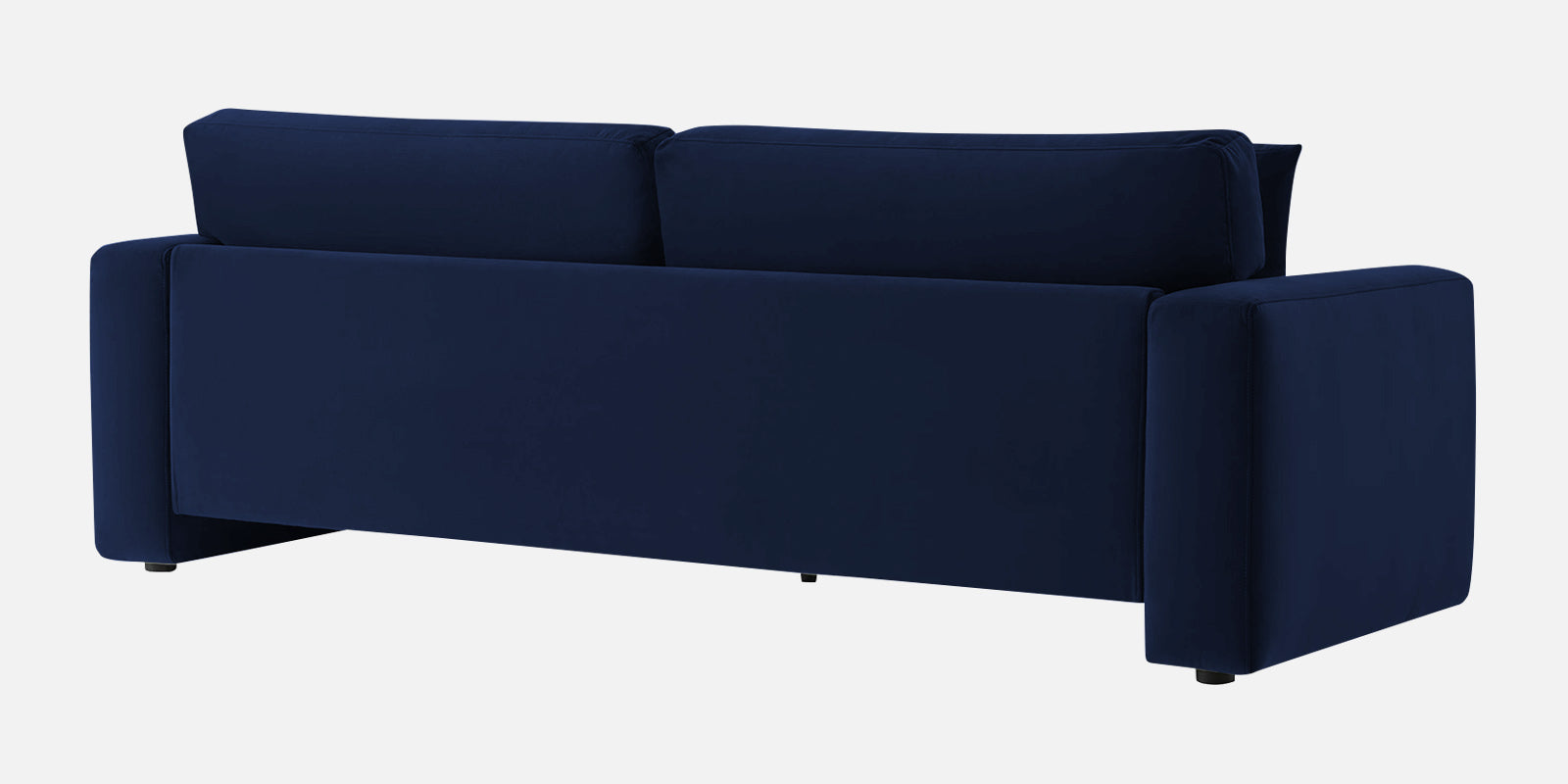 Kosta Velvet 3 Seater Sofa In Indigo Blue Colour - Febonic Living