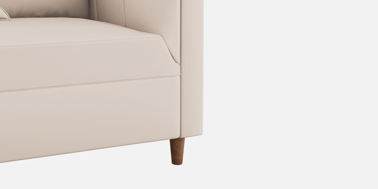 Rubi Velvet 3 Seater Sofa In Camel Beige Colour - Febonic Living