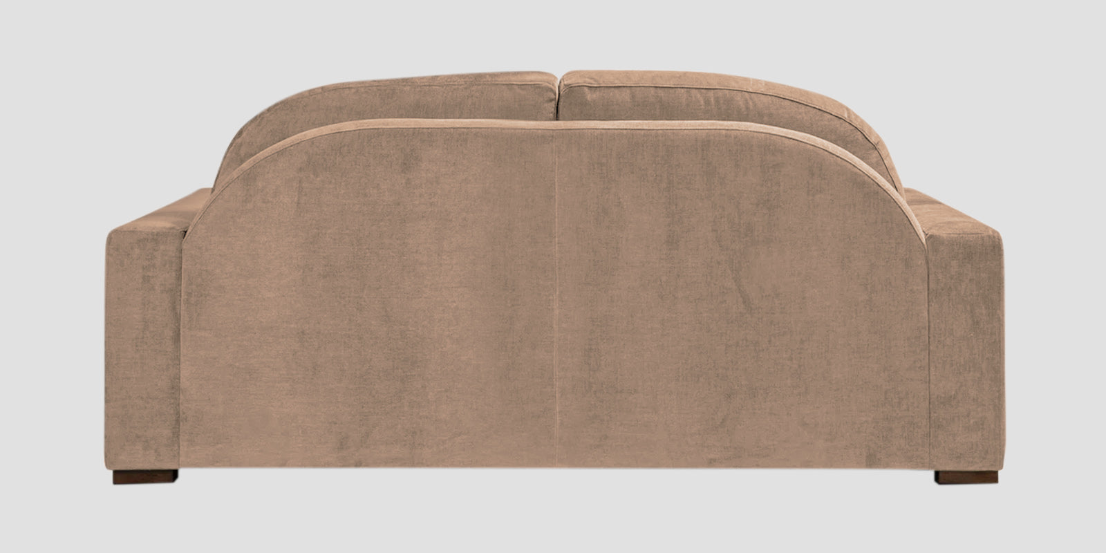Dara Fabric 2 Seater Sofa In Cookie Beige Colour - Febonic Living