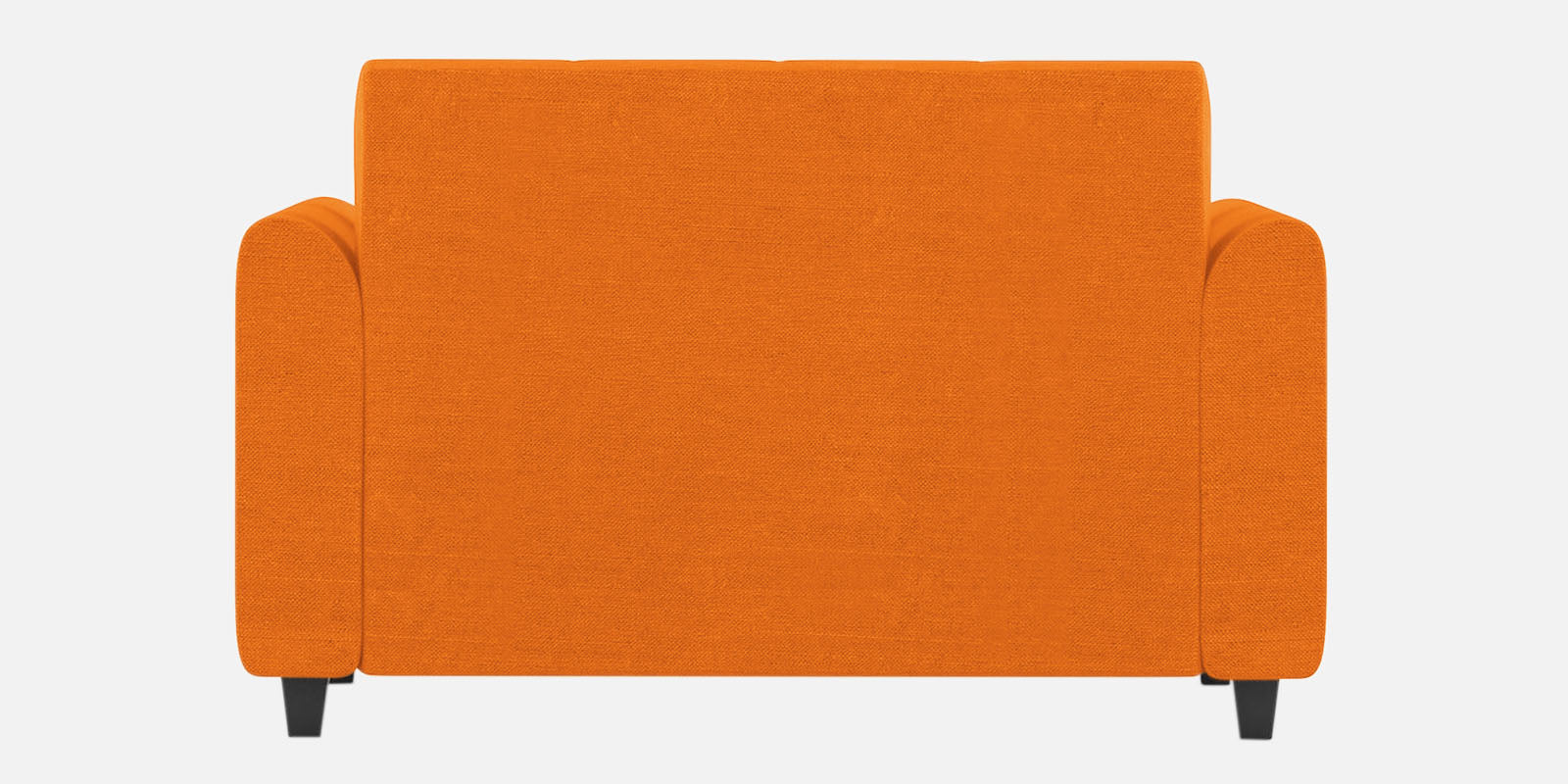 Denmark Fabric 2 Seater Sofa In Vivid Orange Colour - Febonic Living