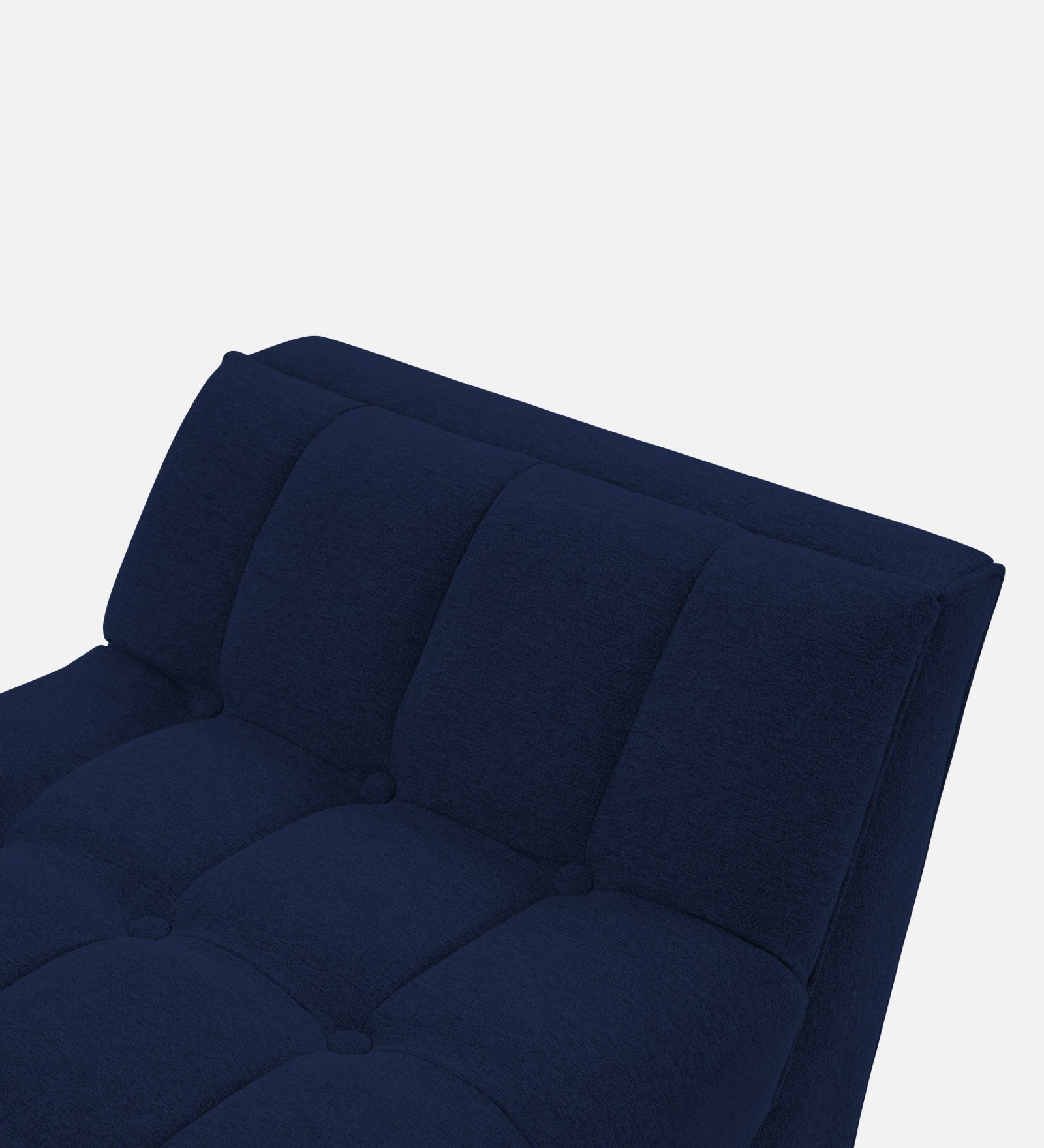 Cartes Velvet Bench In Indigo Blue Colour - Febonic Living