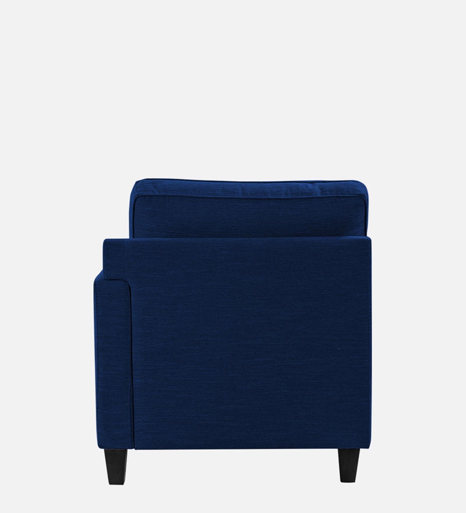 Royee Fabric RHS Chaise Lounger In Royal Blue Colour With Storage - Febonic Living