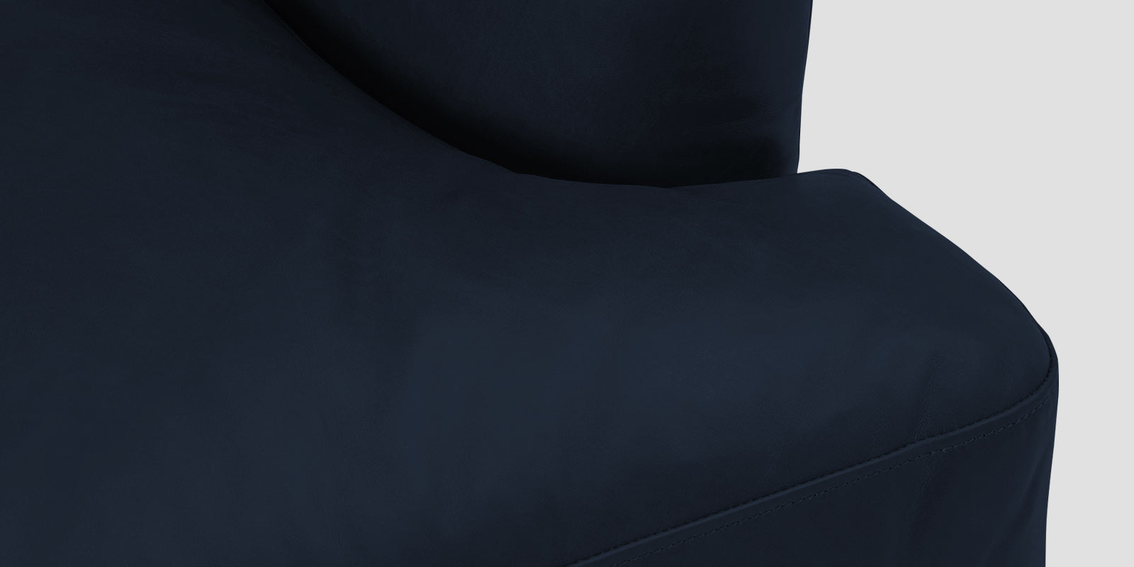Sterio Leatherette 2 Seater Sofa In Berry Blue Colour - Febonic Living