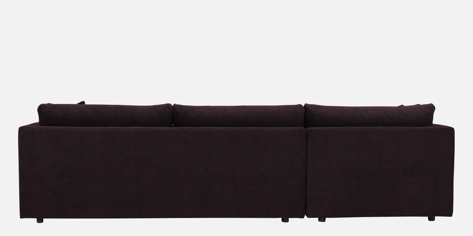 Northern Fabric RHS Sectional Sofa (3+Lounger) In Cara Brown Colour - Febonic Living