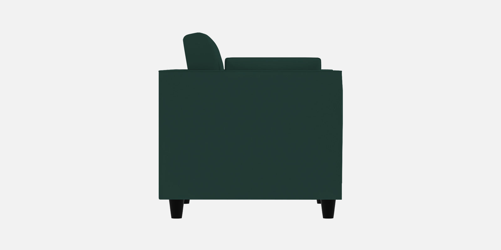 Bristo Velvet 2 Seater Sofa In Forest Green Colour With Storage