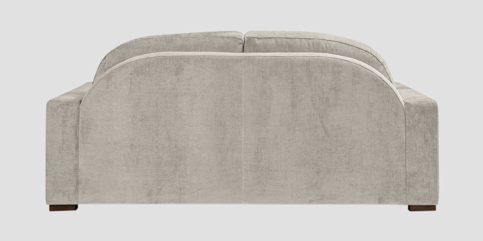 Dara Fabric 2 Seater Sofa In Ash Grey Colour - Febonic Living