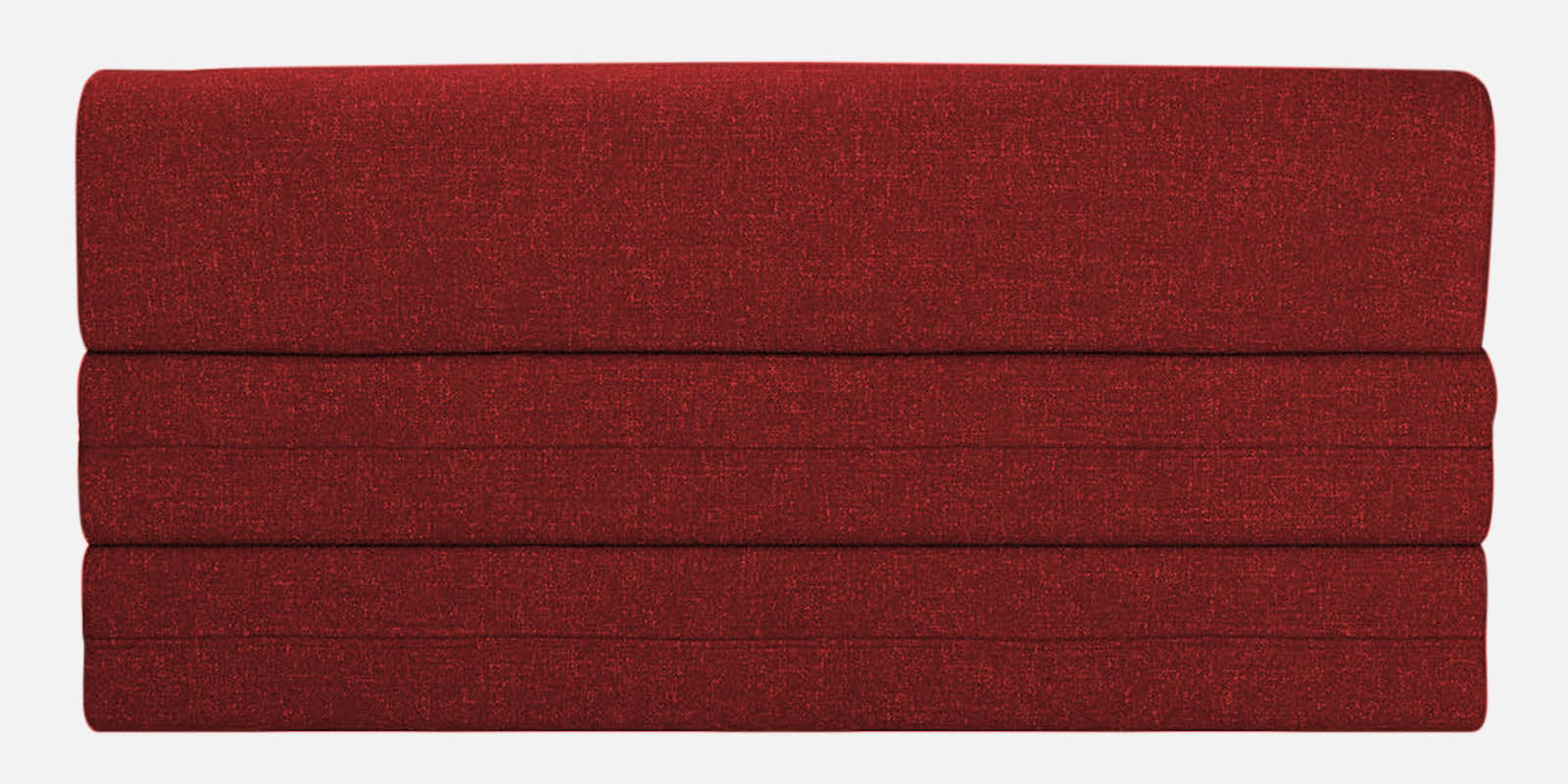 Fleepy Fabric 2 Seater Foldable Sofa Cum Bed In Blood Maroon Colour - Febonic Living