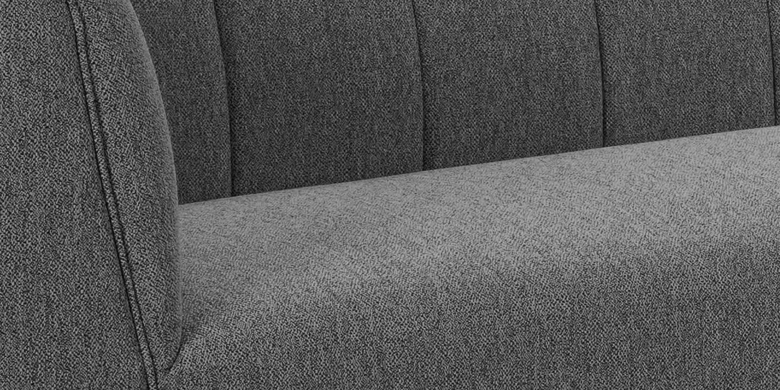 Chastin Fabric 2 Seater Sofa In Charcoal Grey Colour - Febonic Living