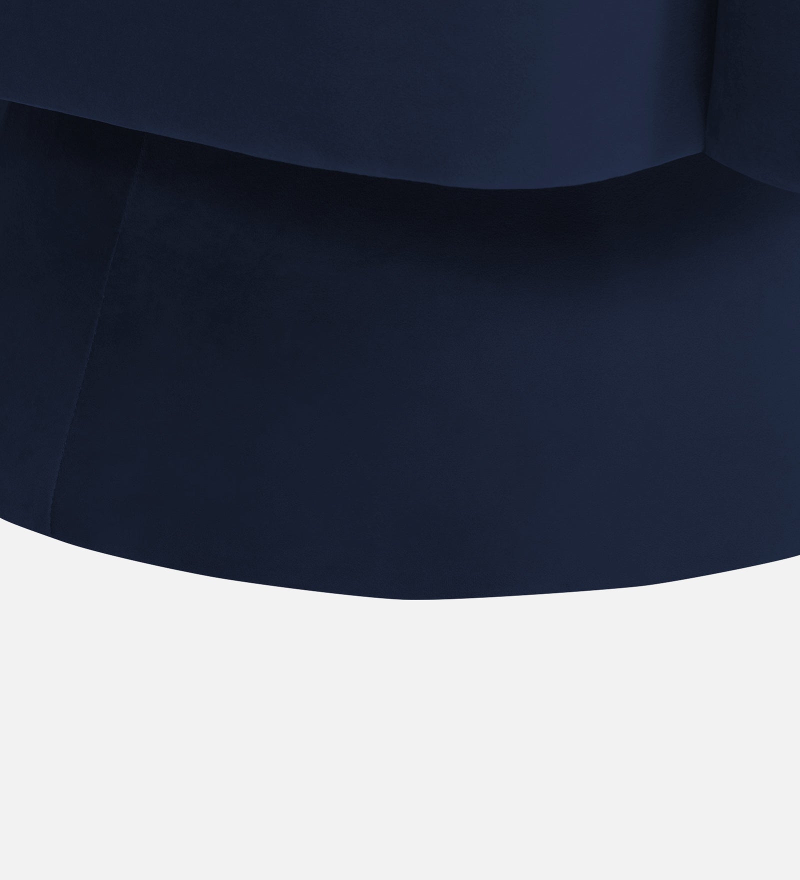 Pendra Velvet Swivel Chair In Indigo Blue Colour - Febonic Living