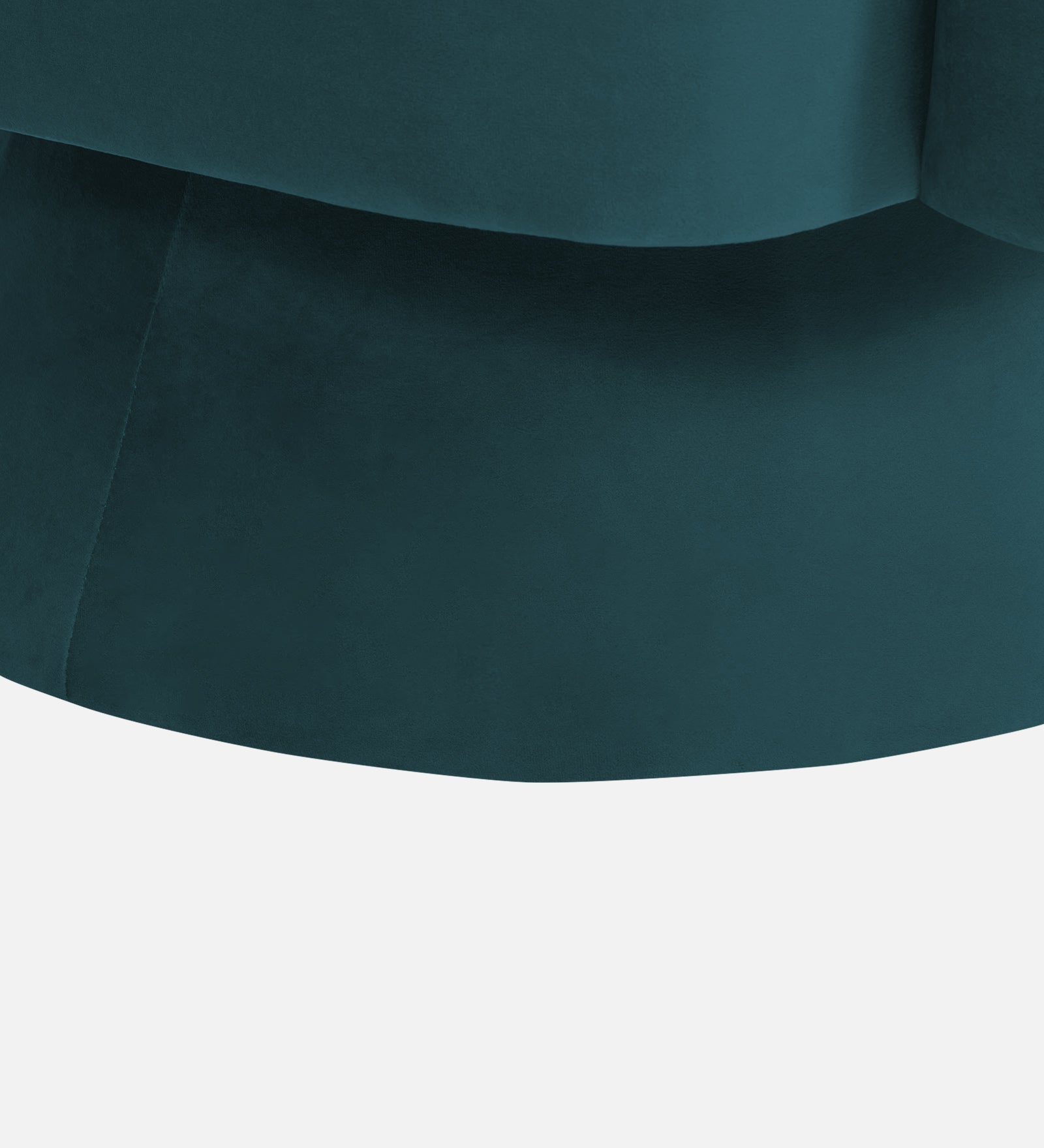 Pendra Velvet Swivel Chair In Arabian Green Colour - Febonic Living
