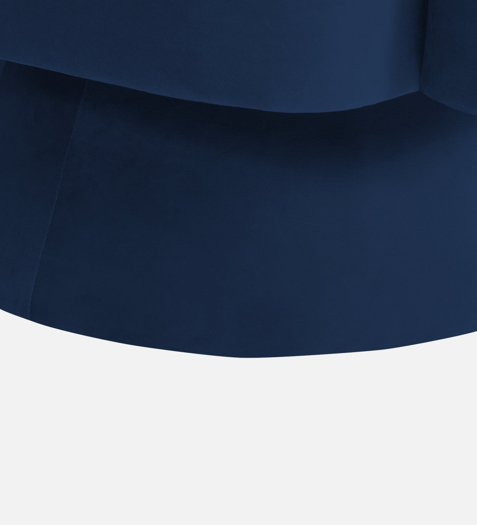 Pendra Velvet Swivel Chair In Imperial Blue Colour - Febonic Living