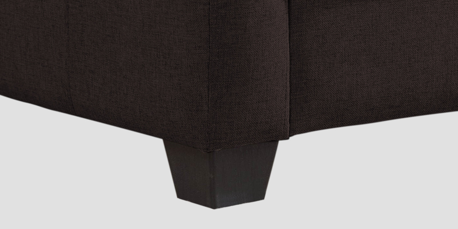 Devo Fabric 3 Seater Sofa In Dark Brown Colour - Febonic Living