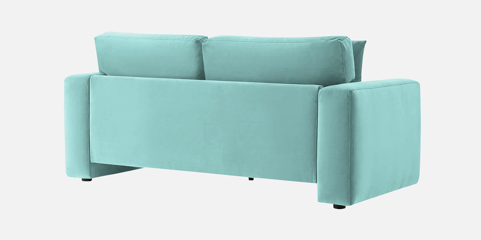 Kosta Velvet 2 Seater Sofa In Barmunda Aqua Colour - Febonic Living