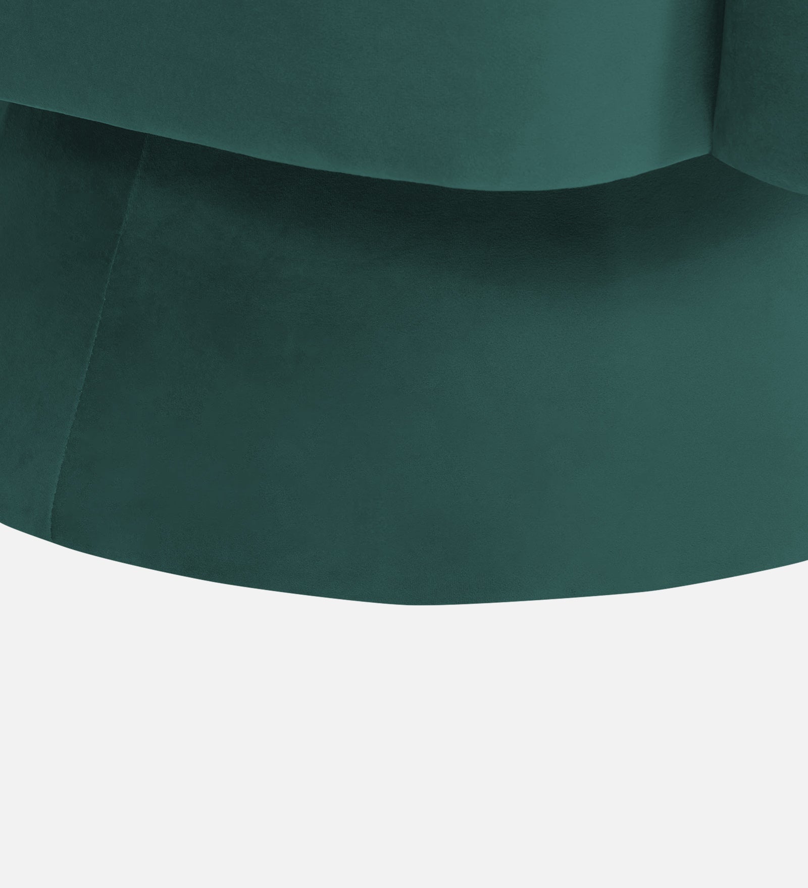 Pendra Velvet Swivel Chair In Pine Green Colour - Febonic Living