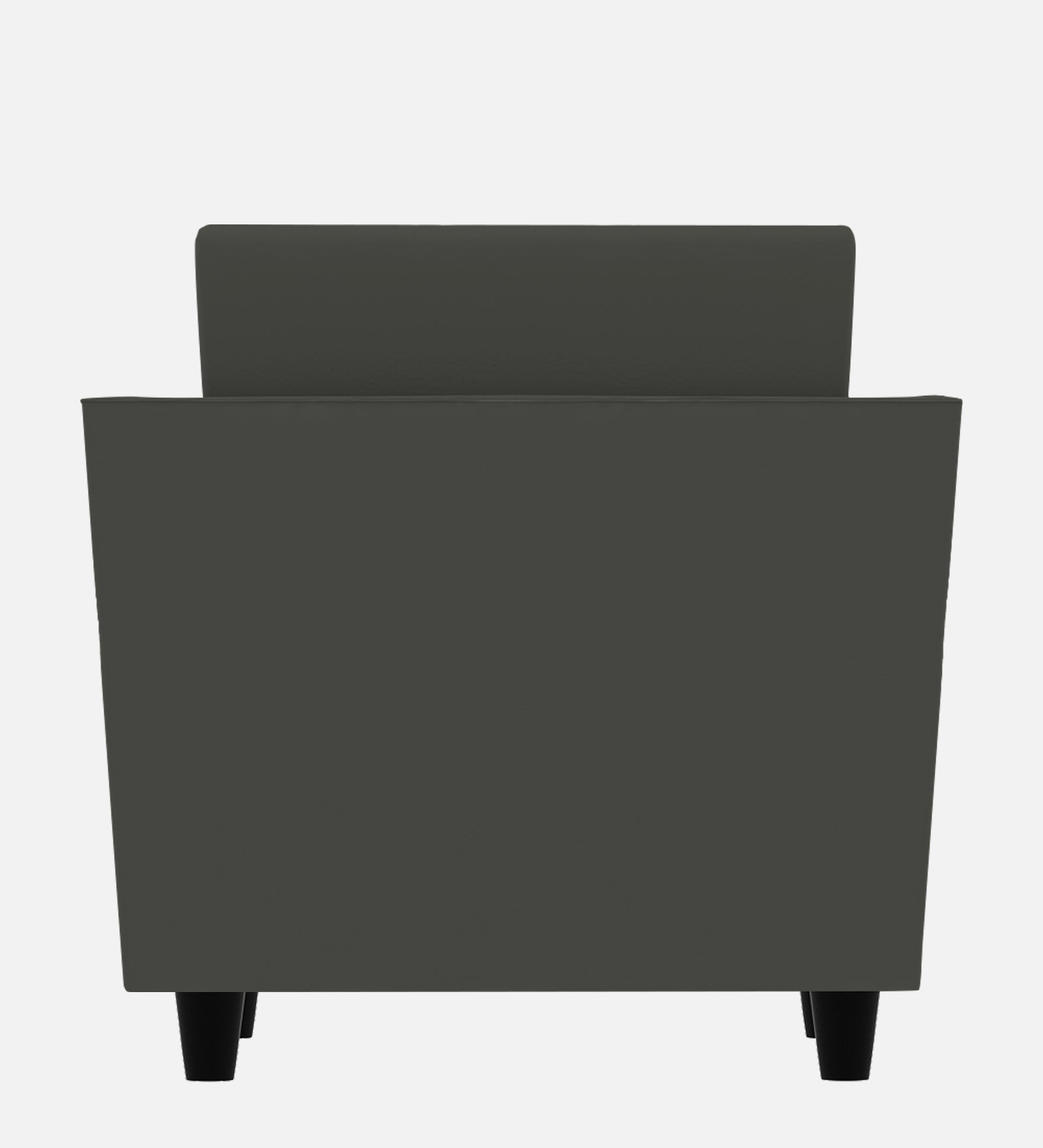 Bristo Velvet 1 Seater Sofa In Hory Grey Colour With Storage - Febonic Living