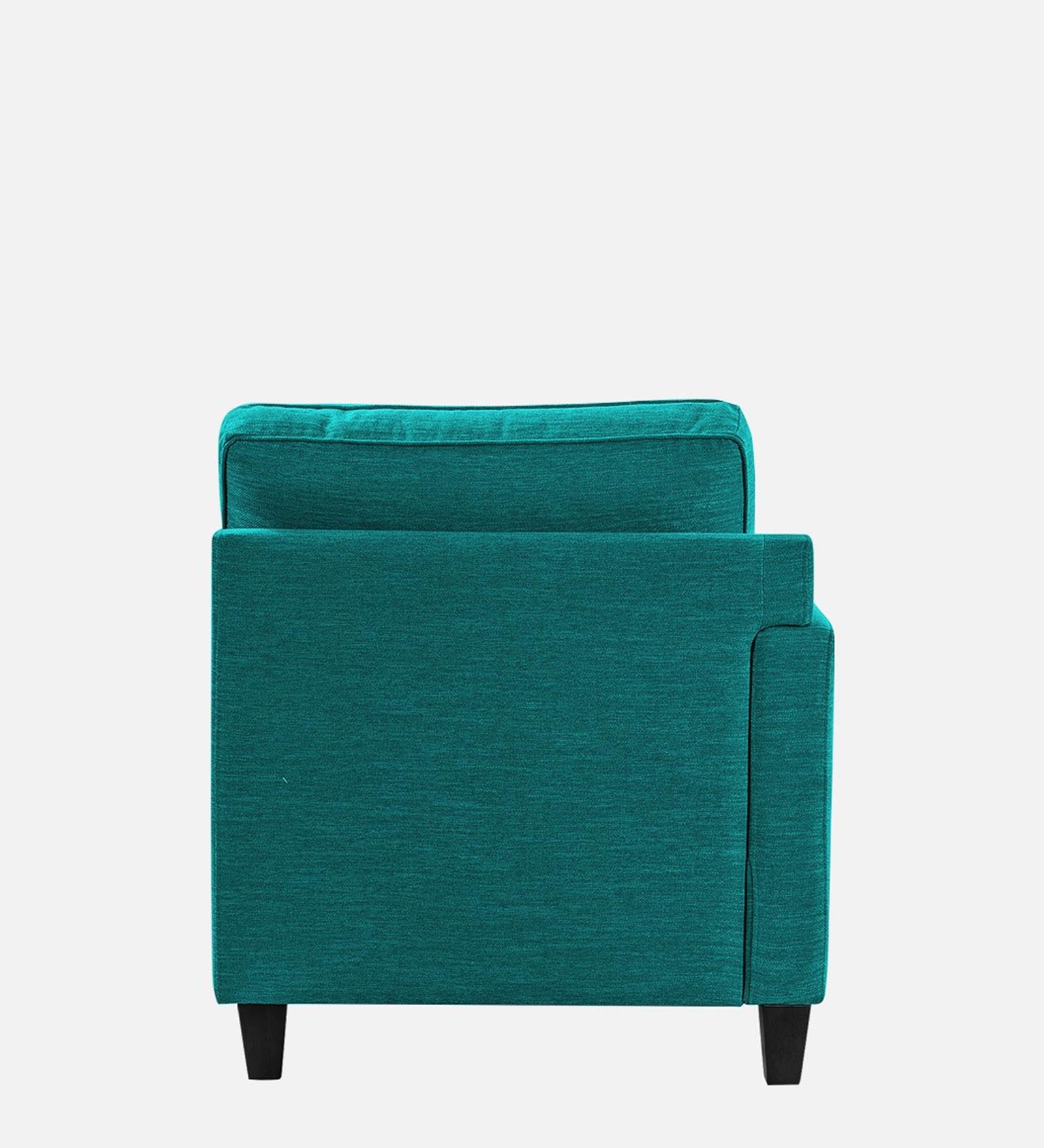 Royee Fabric LHS Chaise Lounger In Sea Green Colour With Storage - Febonic Living