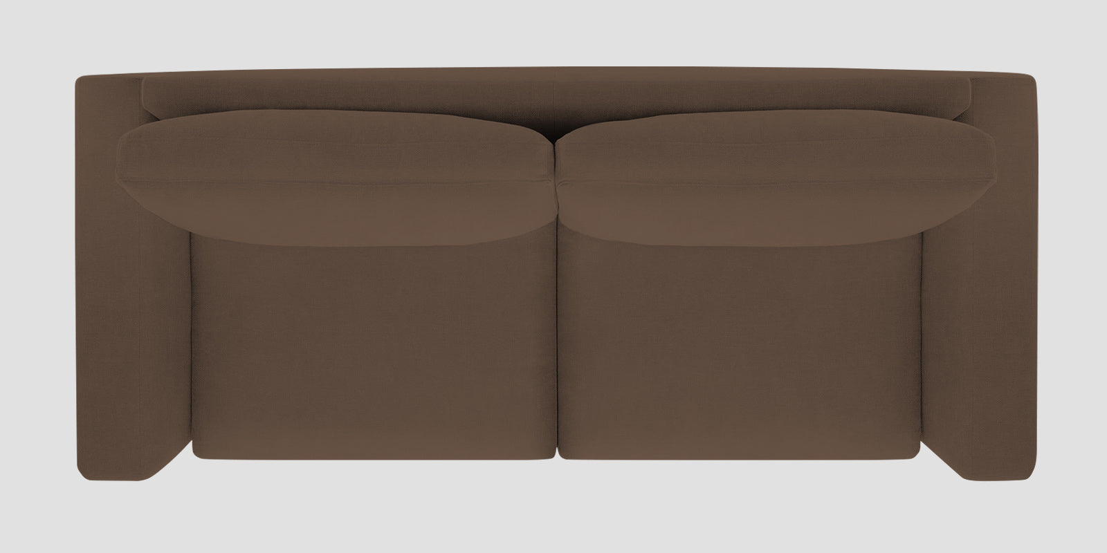 Esha Fabric 2 Seater Sofa In Rosy Brown Colour - Febonic Living