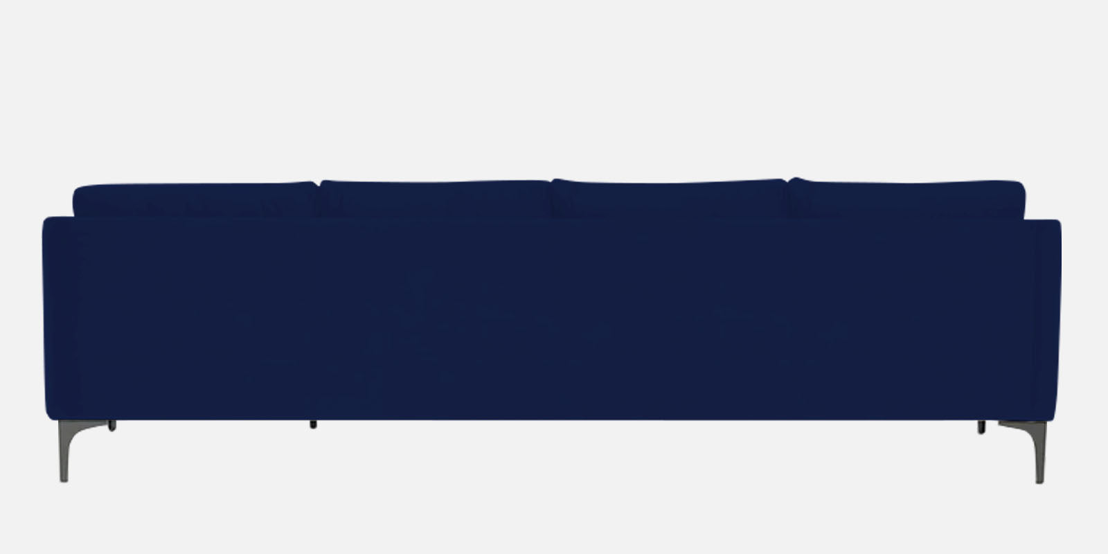 Haru Fabric LHS Sectional Sofa (3+Lounger) In Imperial Blue Colour - Febonic Living