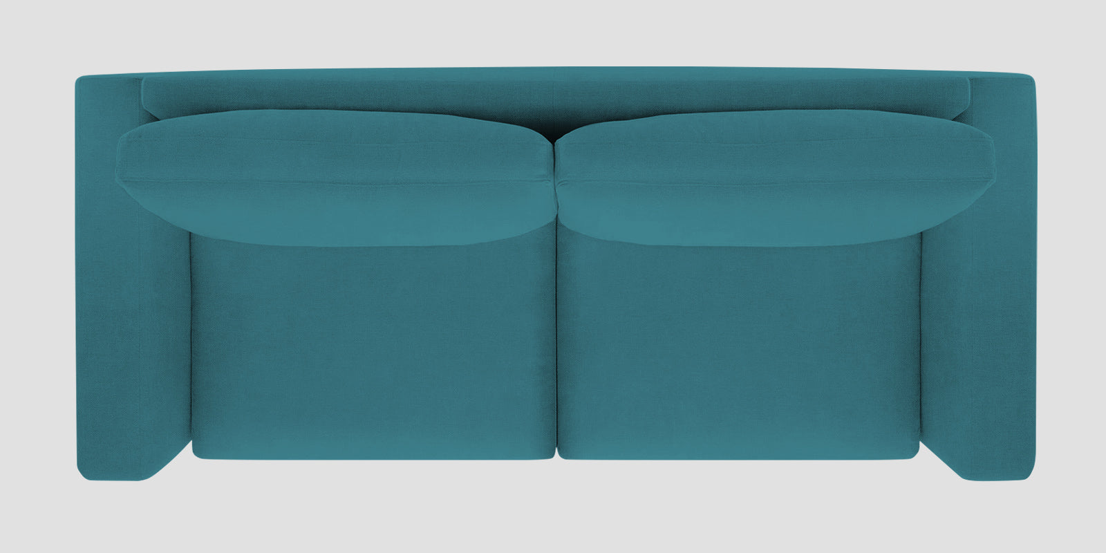 Esha Fabric 2 Seater Sofa In Water Blue Colour - Febonic Living