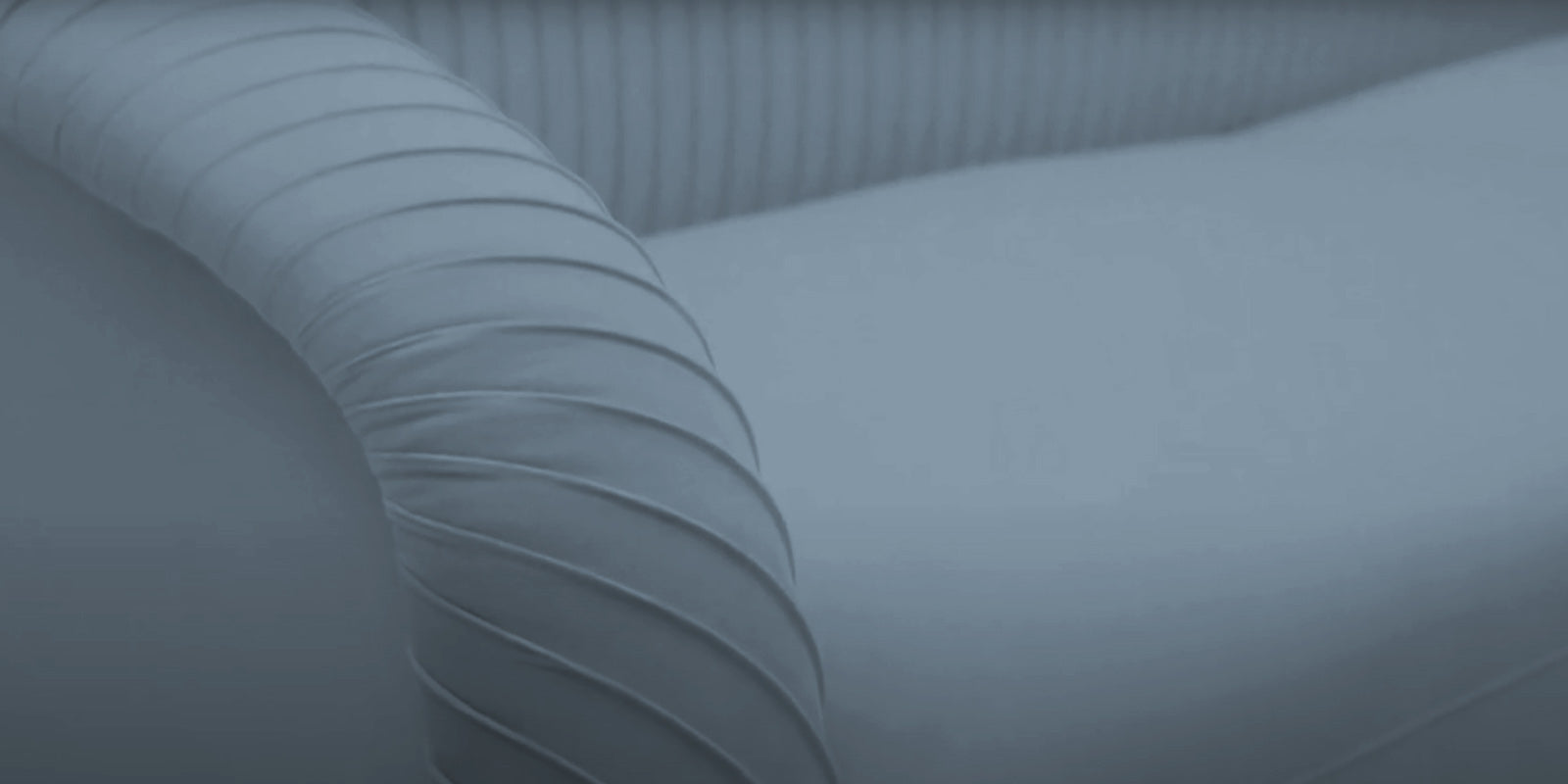 Yara Velvet Fabric 3 Seater Sofa In Oxford Blue Colour - Febonic Living