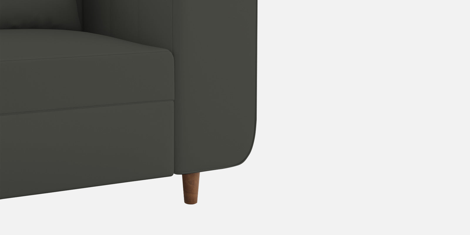 Sumo Velvet 3 Seater Sofa in Hory Grey Colour