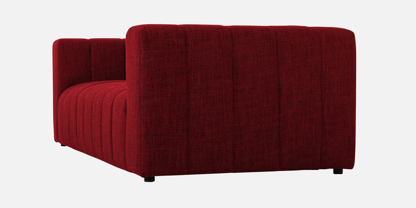 Lara Fabric 2 Seater Sofa In Blood Maroon Colour - Febonic Living