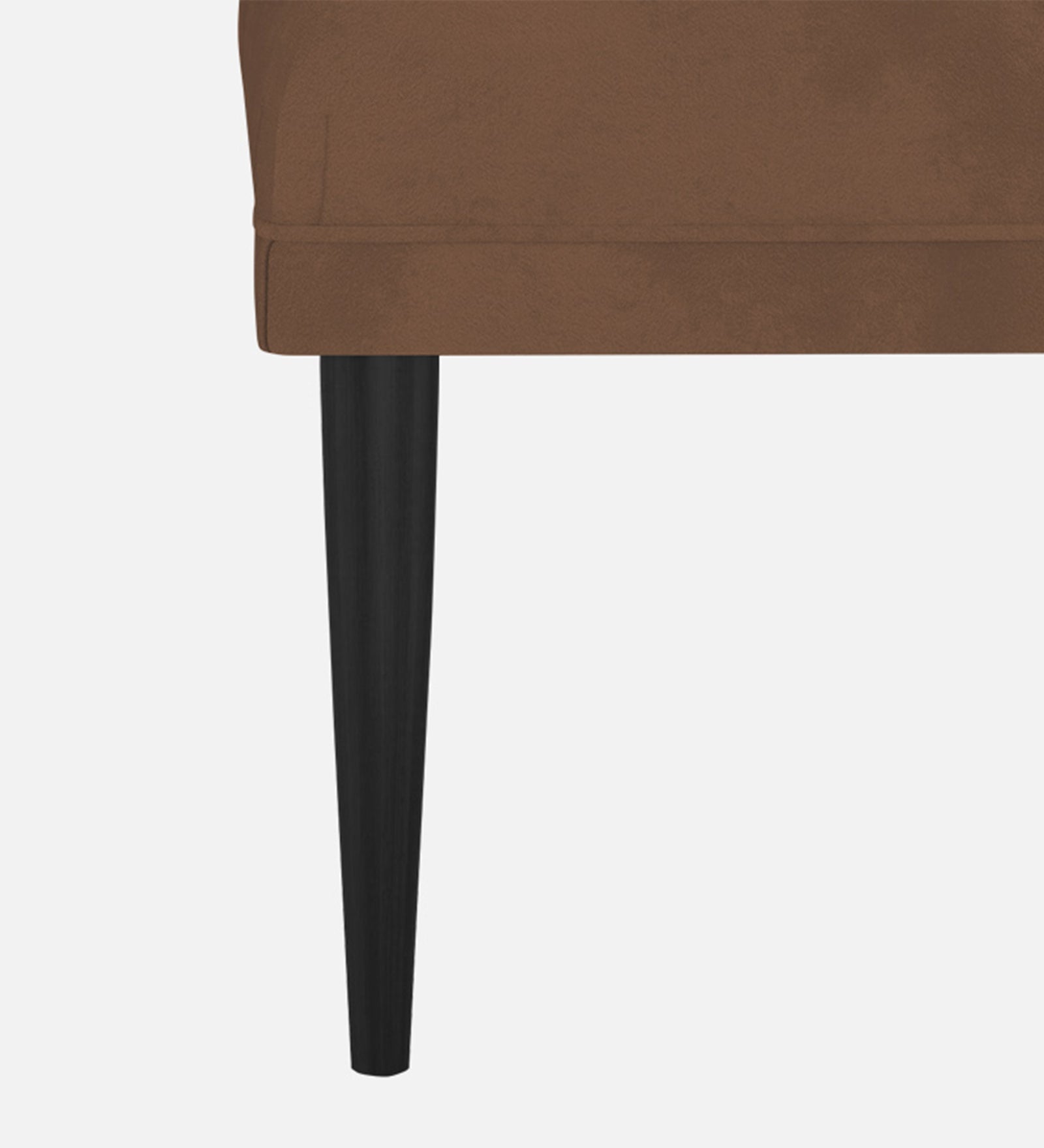 Summer Fabric Bench In Chestnut Brown Colour - Febonic Living