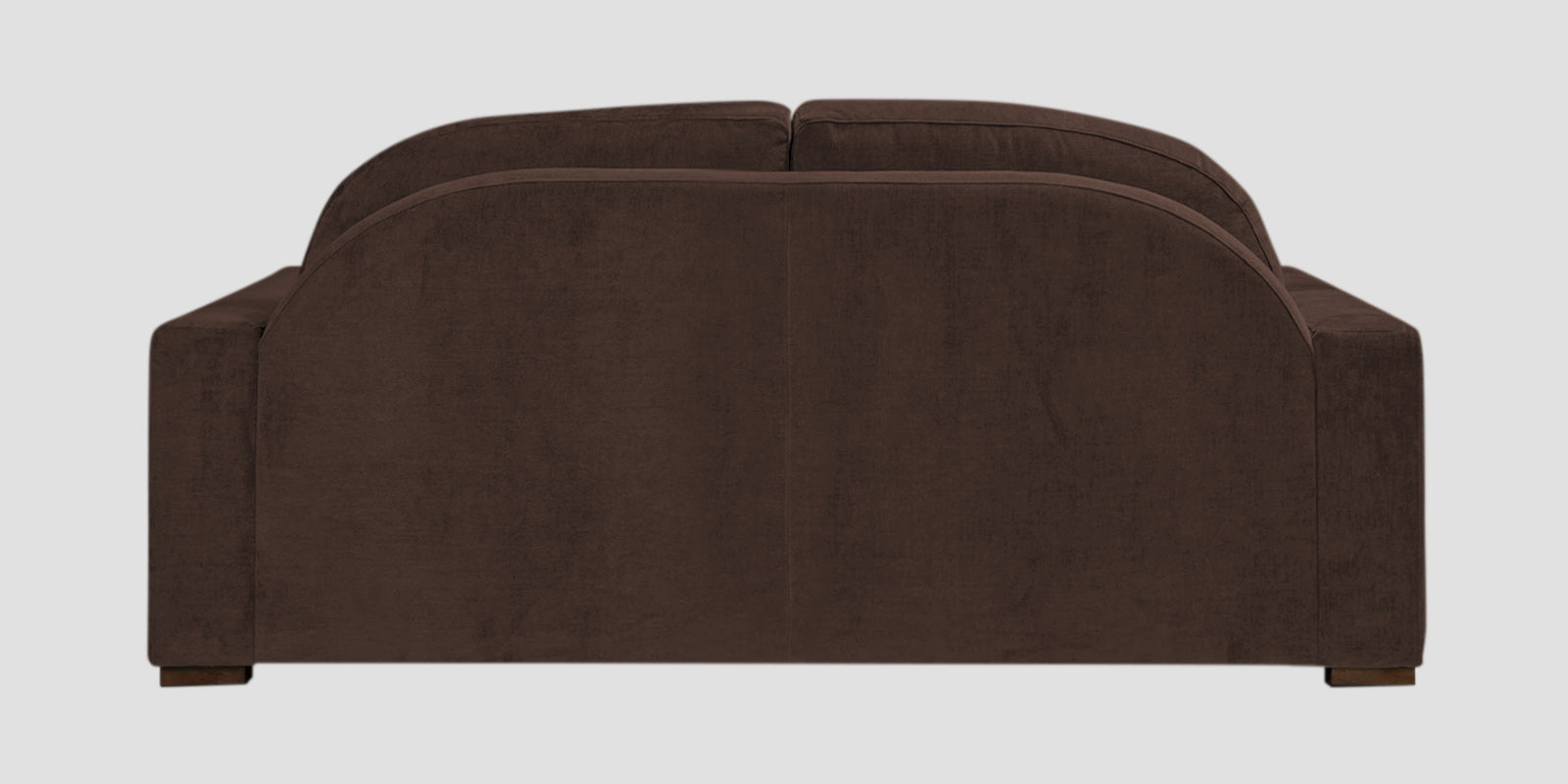 Dara Fabric 2 Seater Sofa In Coffee Brown Colour - Febonic Living