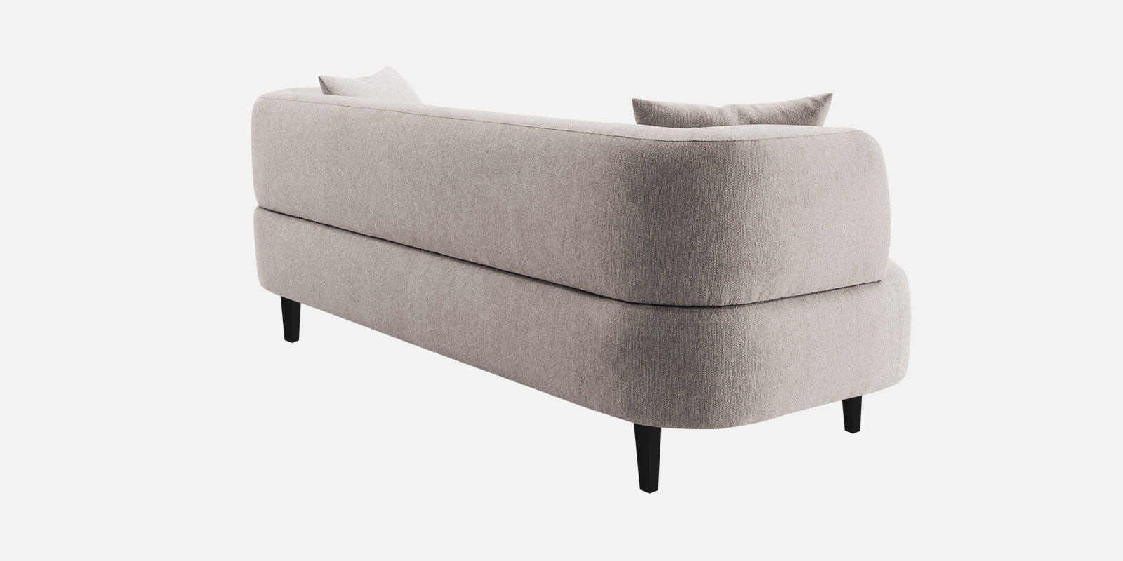 Carson Fabric 3 Seater Sofa In Storm Grey Colour - Febonic Living