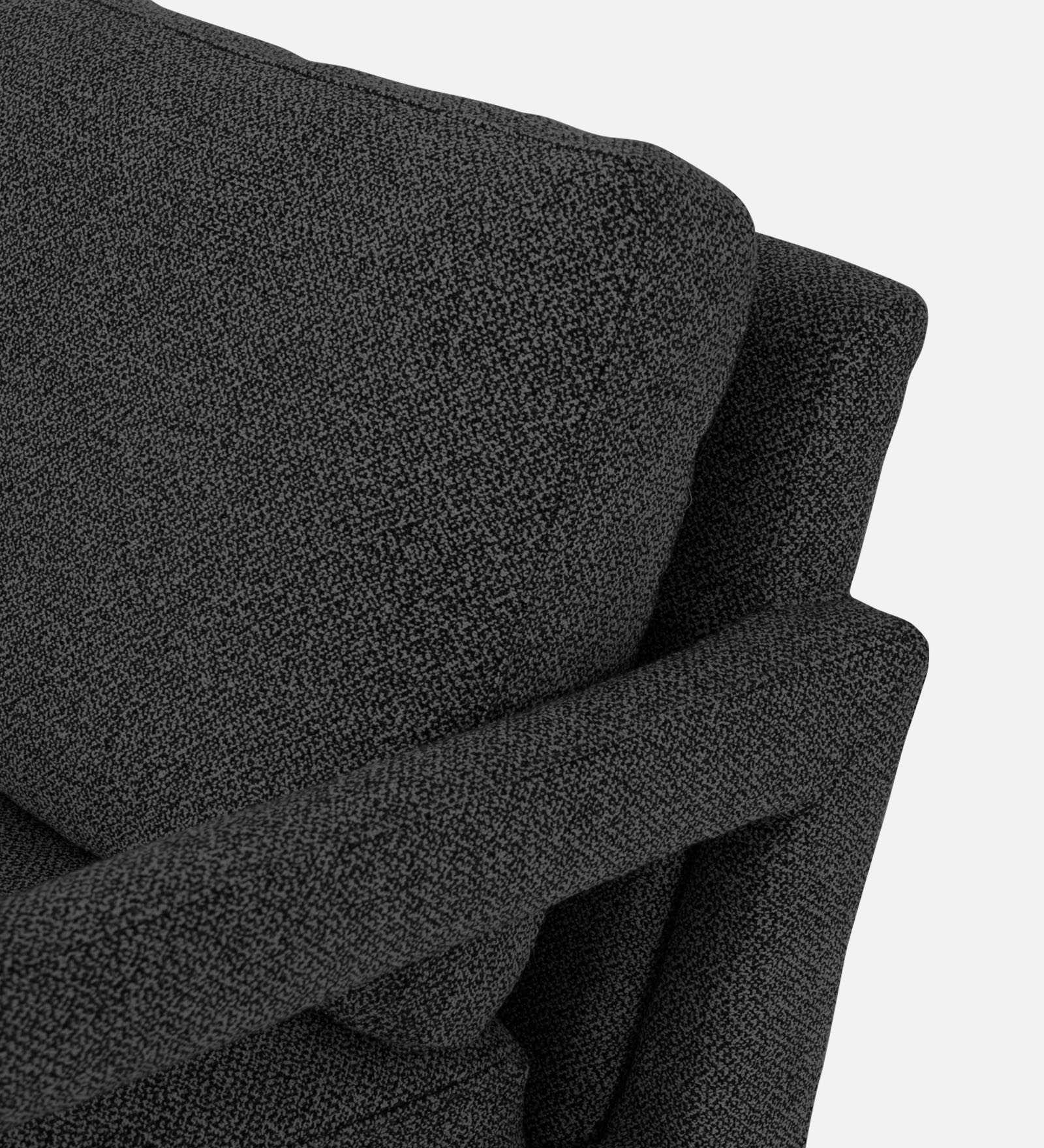 Olsen Fabric Arm Chair In Charcoal Grey Colour - Febonic Living