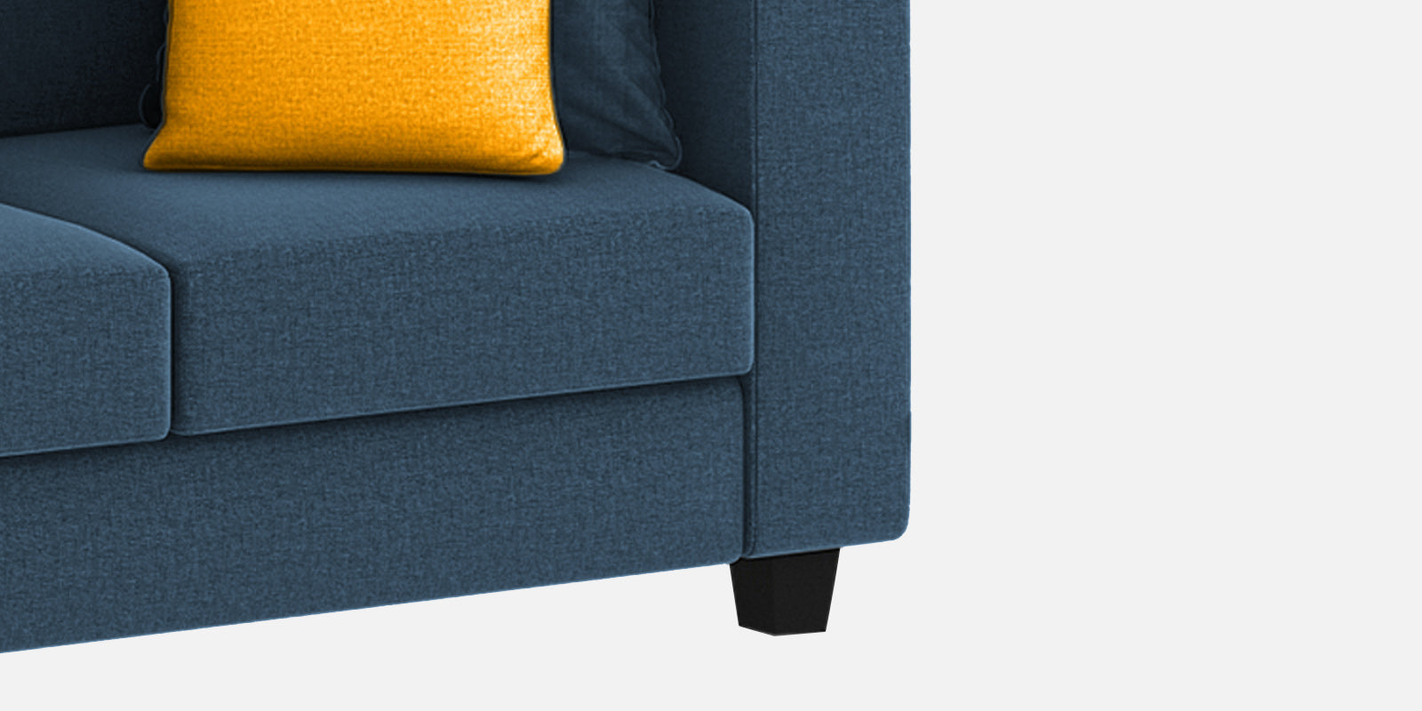 Nabi Fabric 2 Seater Sofa In Light Blue Colour - Febonic Living