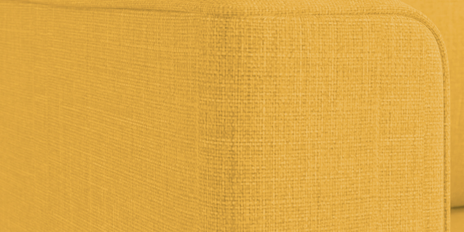 Kenia Fabric 2 Seater Foldable Sofa Cum Bed In Bold Yellow Colour - Febonic Living