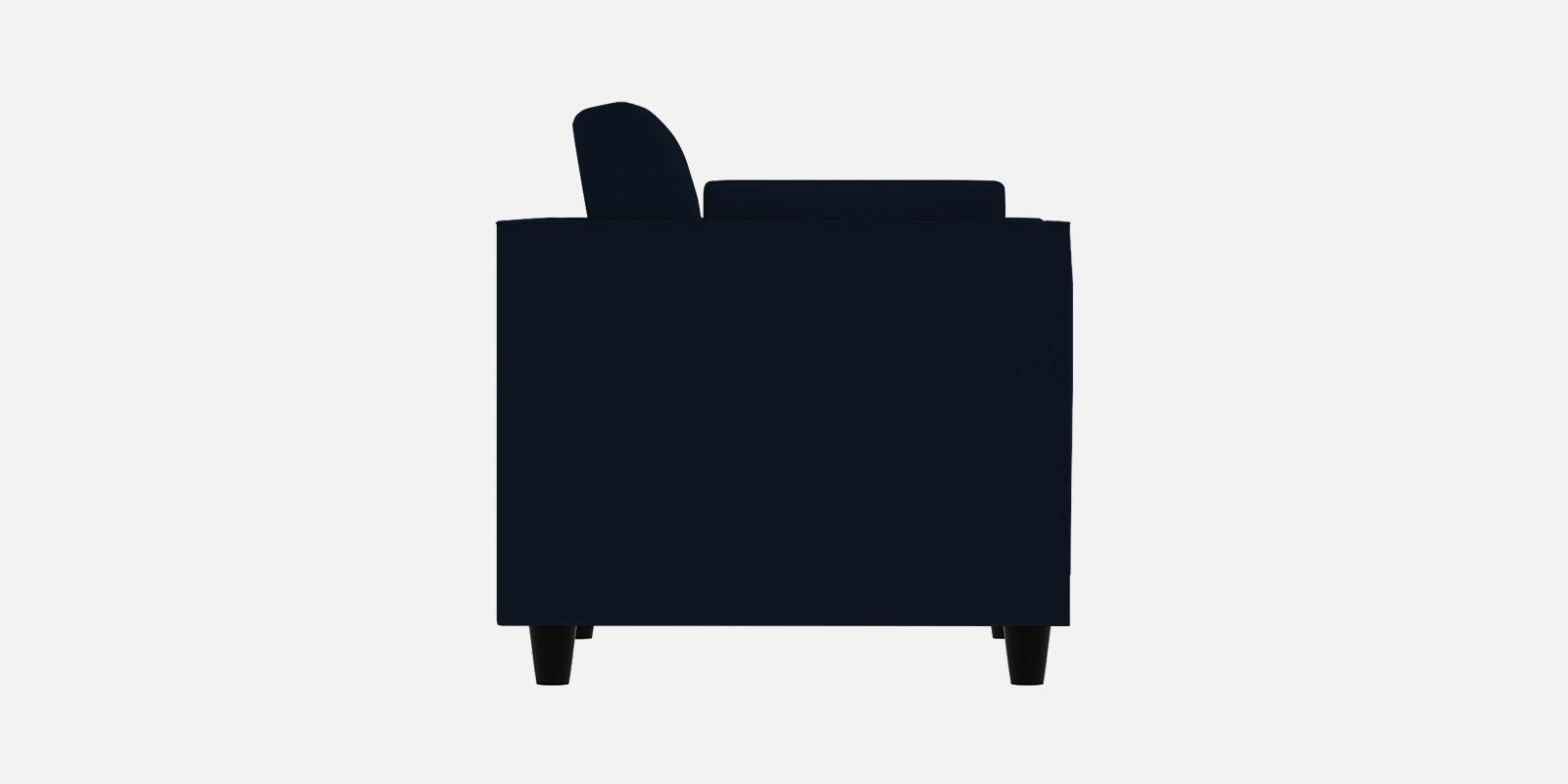 Bristo Velvet 2 Seater Sofa In Dark Blue Colour With Storage - Febonic Living