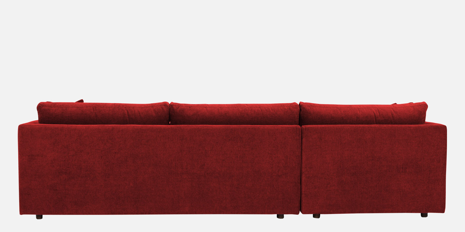 Northern Fabric RHS Sectional Sofa (3+Lounger) In Blood Maroon Colour - Febonic Living
