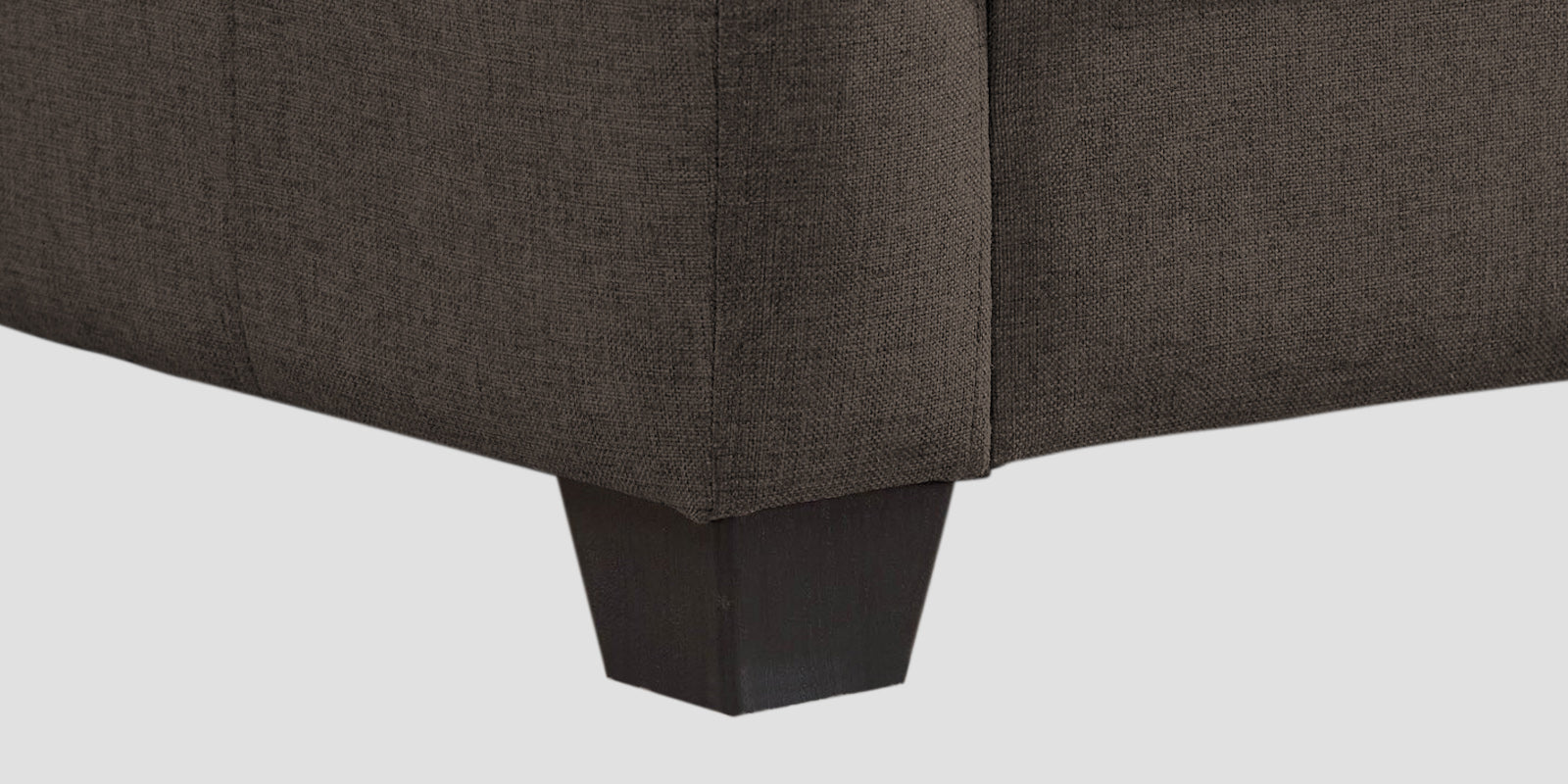 Devo Fabric 3 Seater Sofa In Caspa Brown Colour - Febonic Living