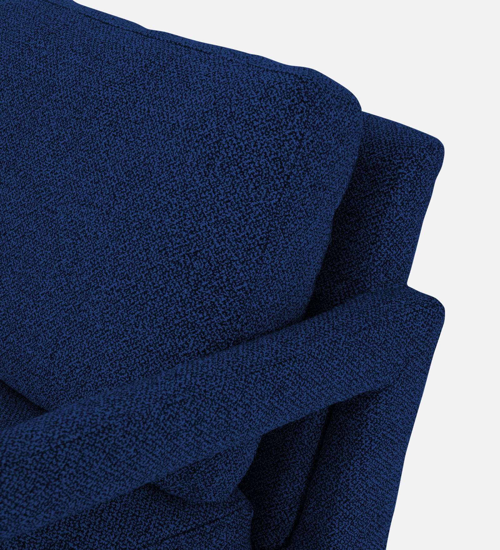 Olsen Fabric Arm Chair In Royal Blue Colour - Febonic Living
