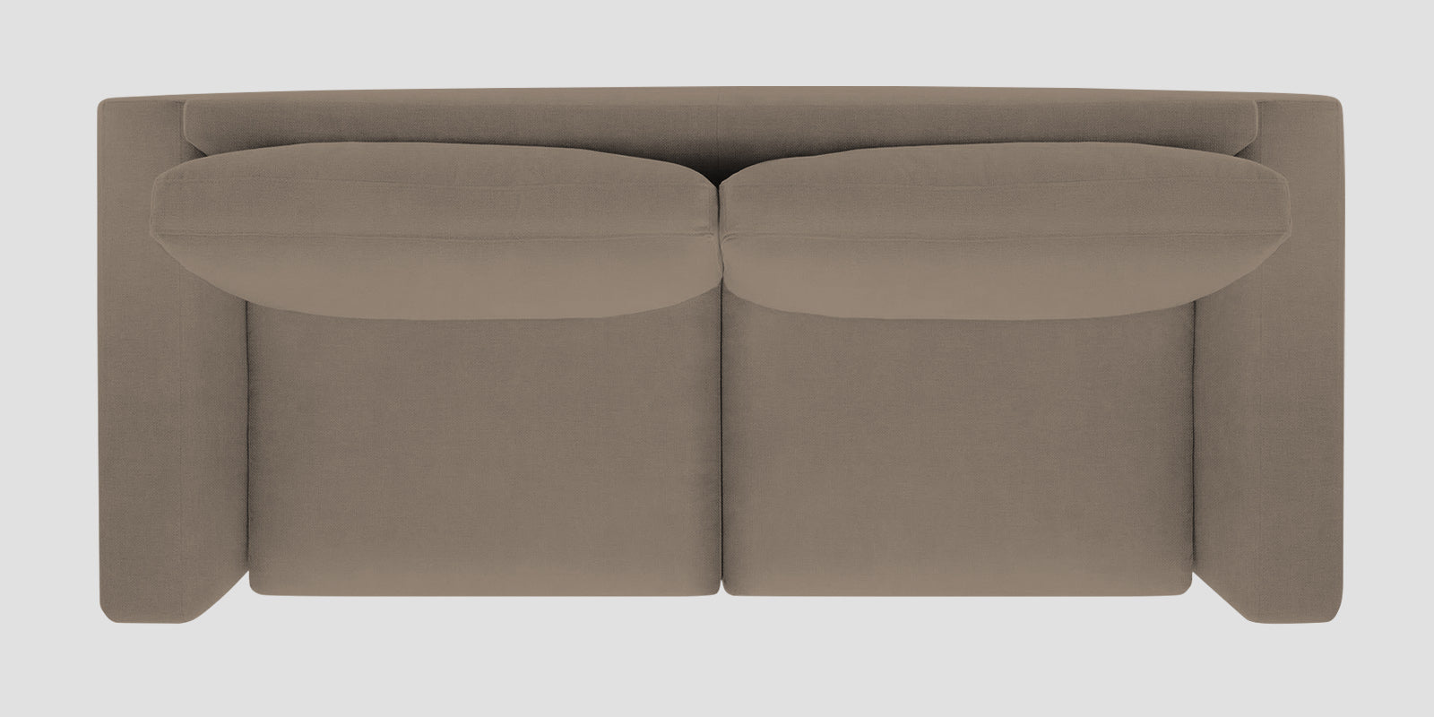 Esha Fabric 2 Seater Sofa In Hazel Beige Colour - Febonic Living