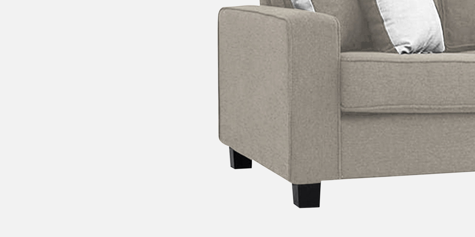 Ladybug Fabric 2 Seater Sofa In Ash Grey Colour - Febonic Living