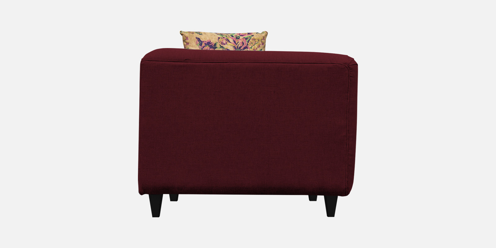 Niki Fabric 2 Seater Sofa In Blood Maroon Colour - Febonic Living