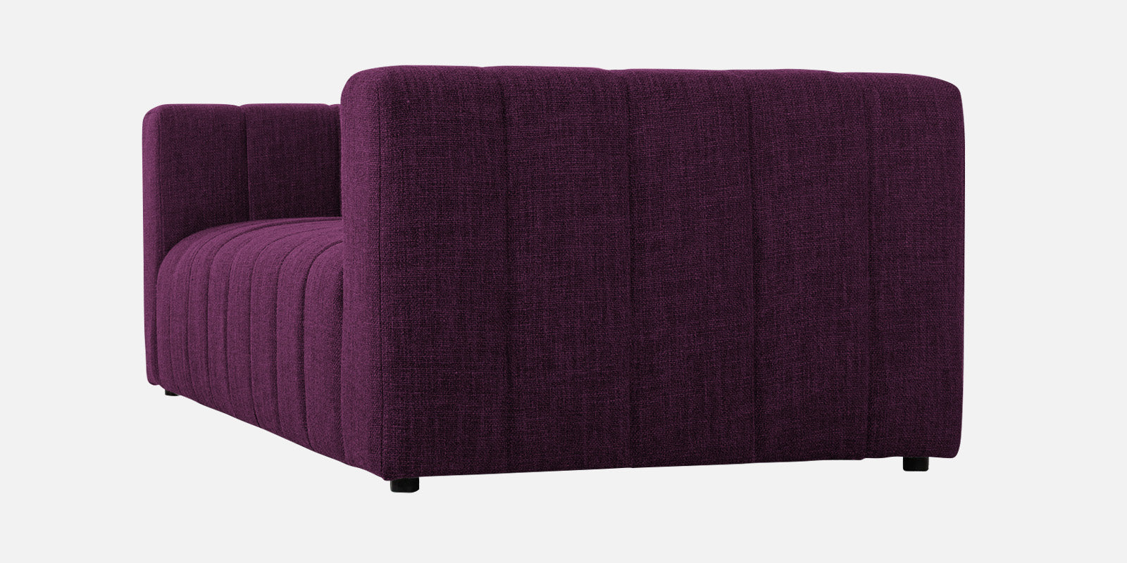 Lara Fabric 2 Seater Sofa In Greek Purple Colour - Febonic Living