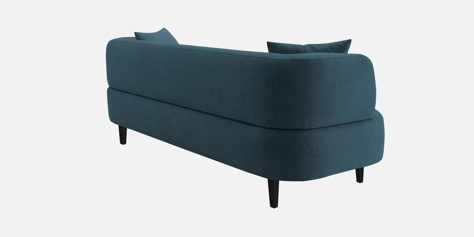 Carson Fabric 3 Seater Sofa In Harbour Blue Colour - Febonic Living