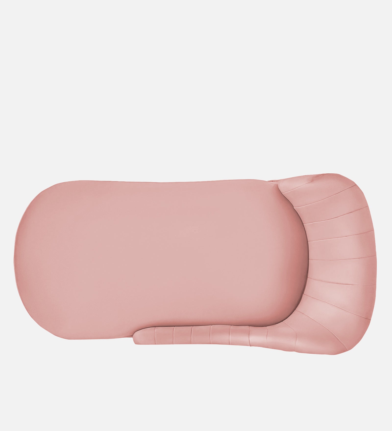 Flora Velvet LHS Chaise Lounger In Millennial Pink Colour - Febonic Living