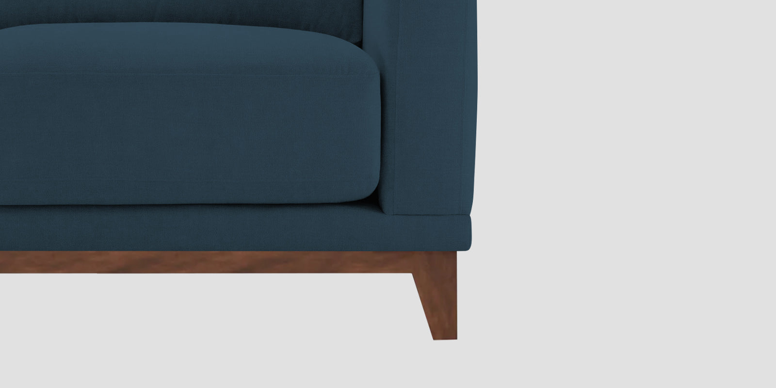 Esha Fabric 3 Seater Sofa In Cool Blue Colour - Febonic Living