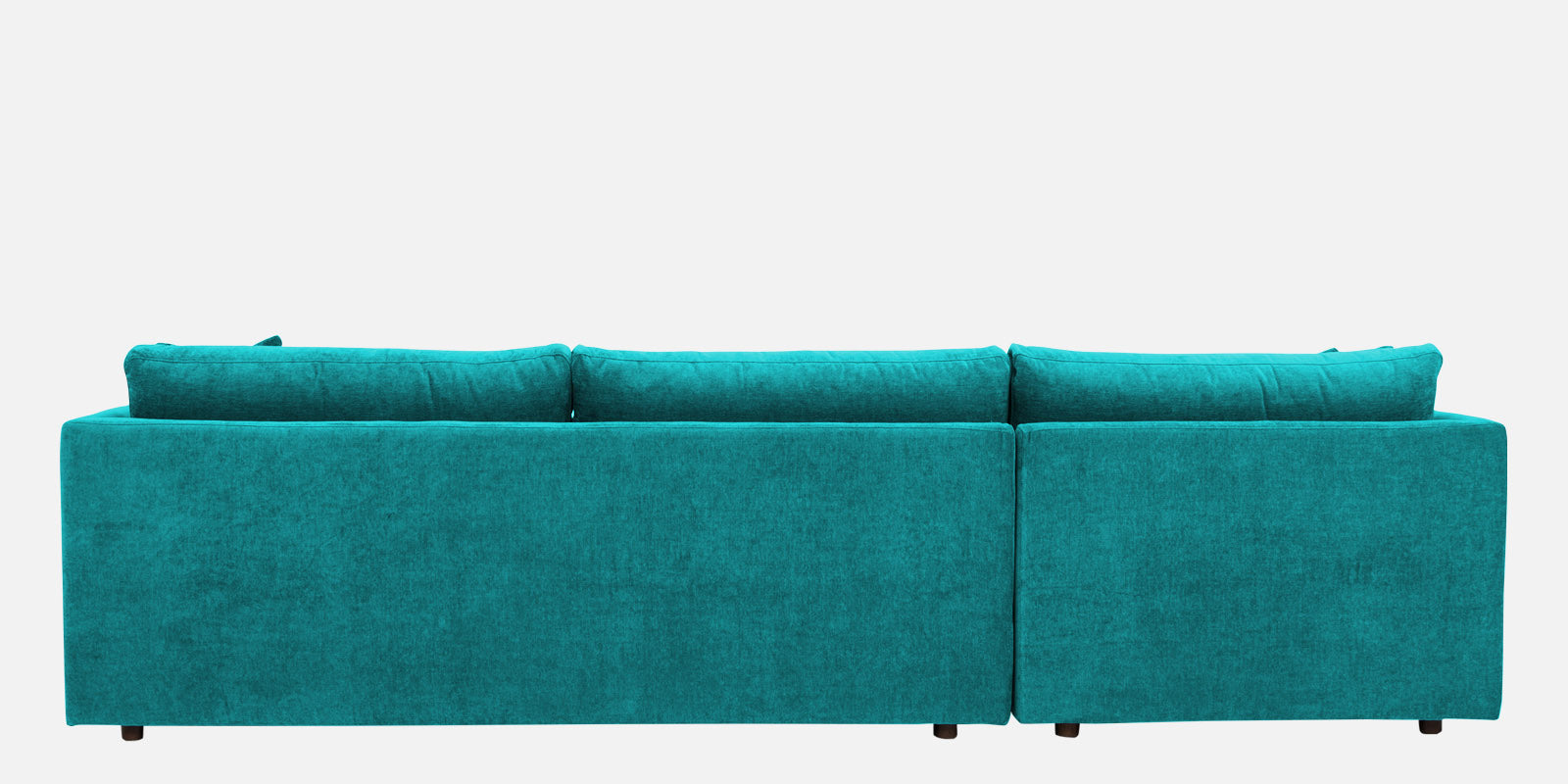Northern Fabric RHS Sectional Sofa (3+Lounger) In Sea Green Colour - Febonic Living