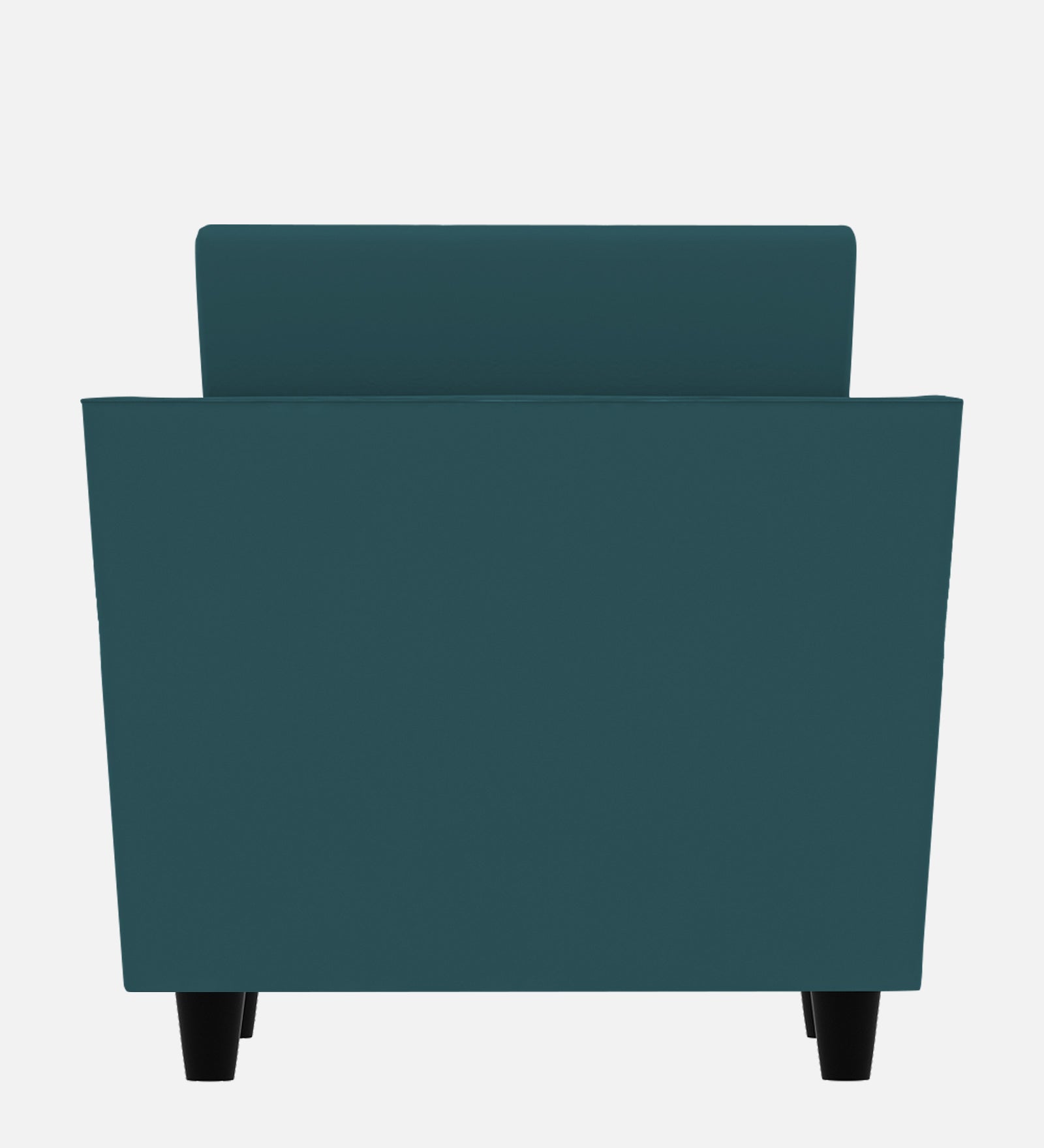 Bristo Velvet 1 Seater Sofa In Arabian Green Colour With Storage - Febonic Living