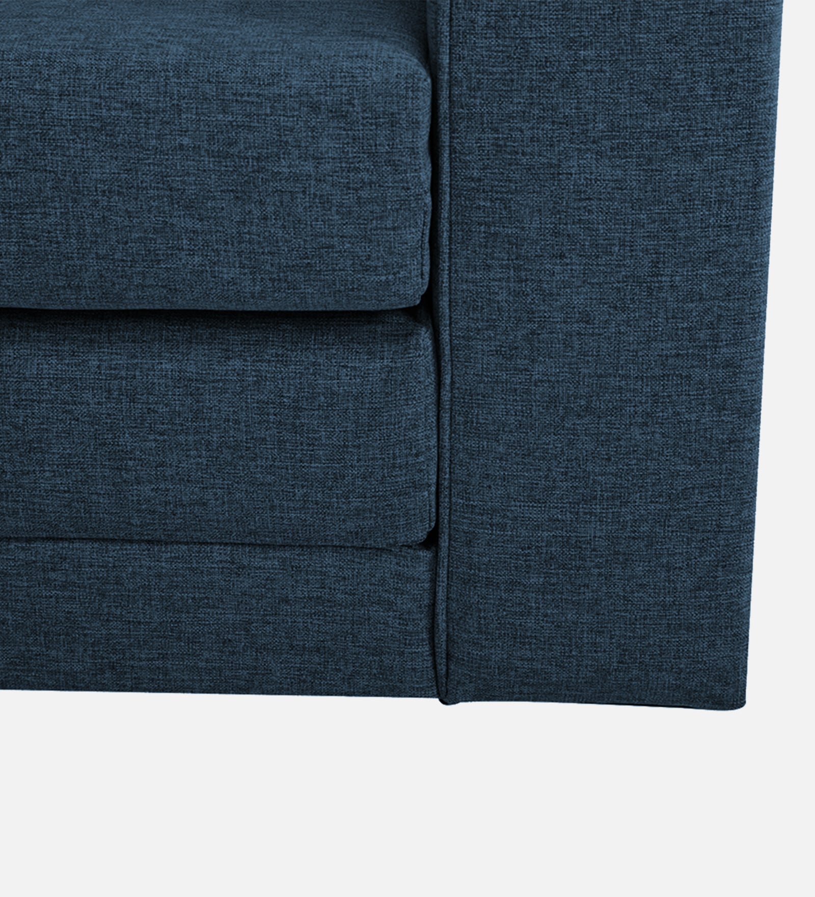 Kenia Fabric 1 Seater Foldable Sofa Cum Bed In Light Blue Colour - Febonic Living