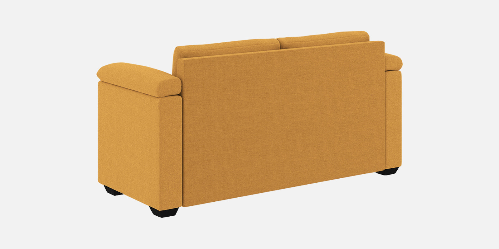 Andres Fabric 2 Seater Sofa In Blush Yellow Colour - Febonic Living