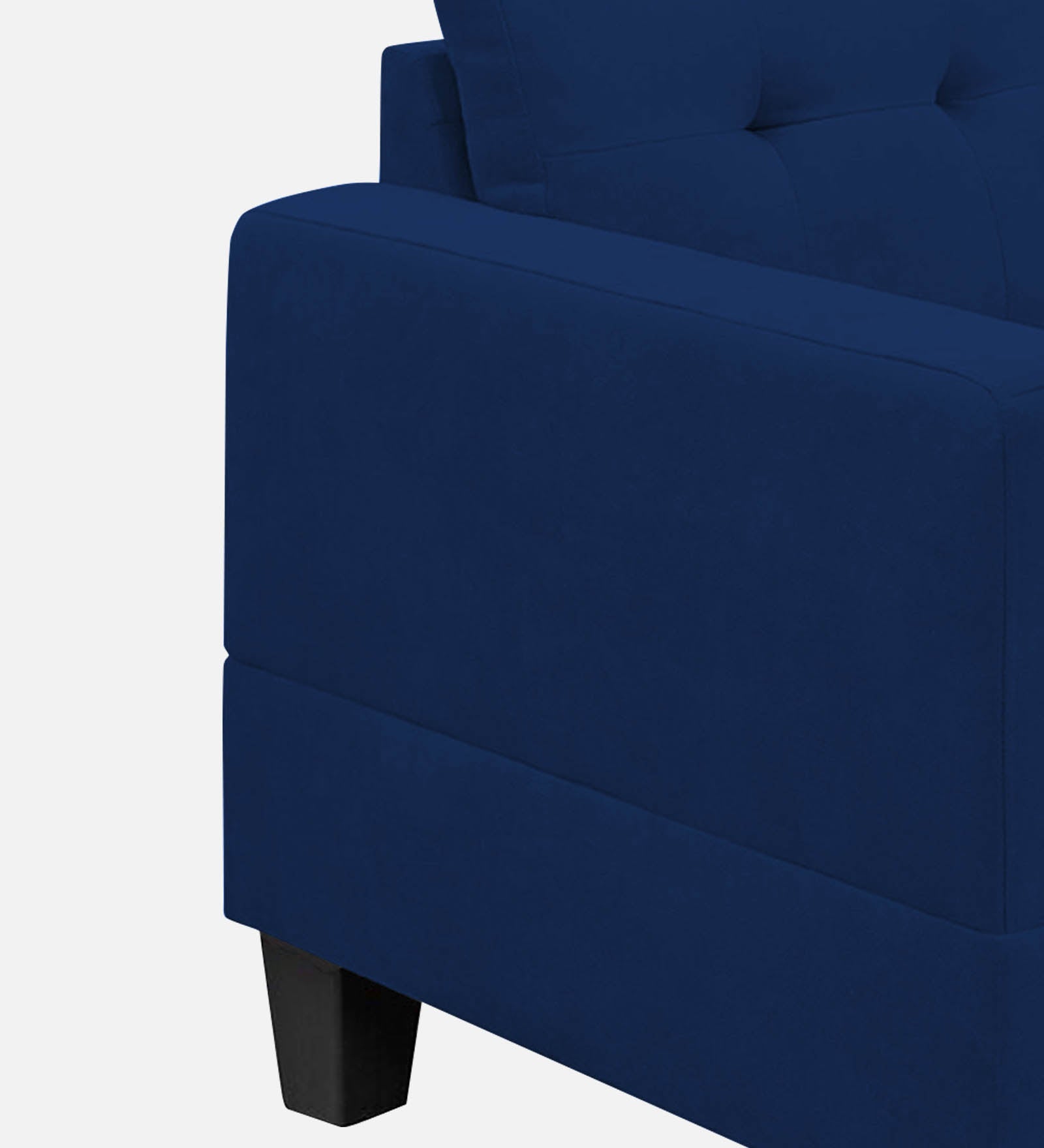 Thomas Fabric 1 Seater Sofa In Royal Blue Colour - Febonic Living