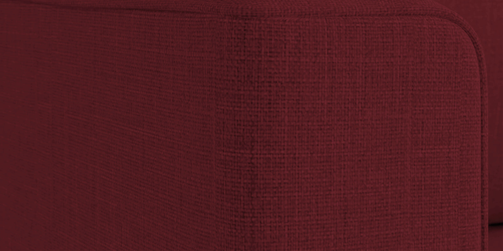 Kenia Fabric 2 Seater Foldable Sofa Cum Bed In Blood Maroon Colour - Febonic Living