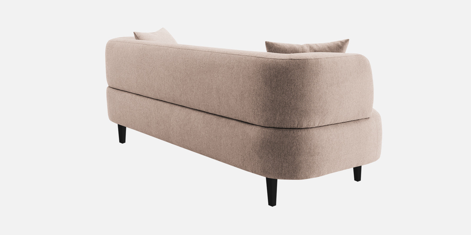 Carson Fabric 3 Seater Sofa In Mush Beige Colour - Febonic Living